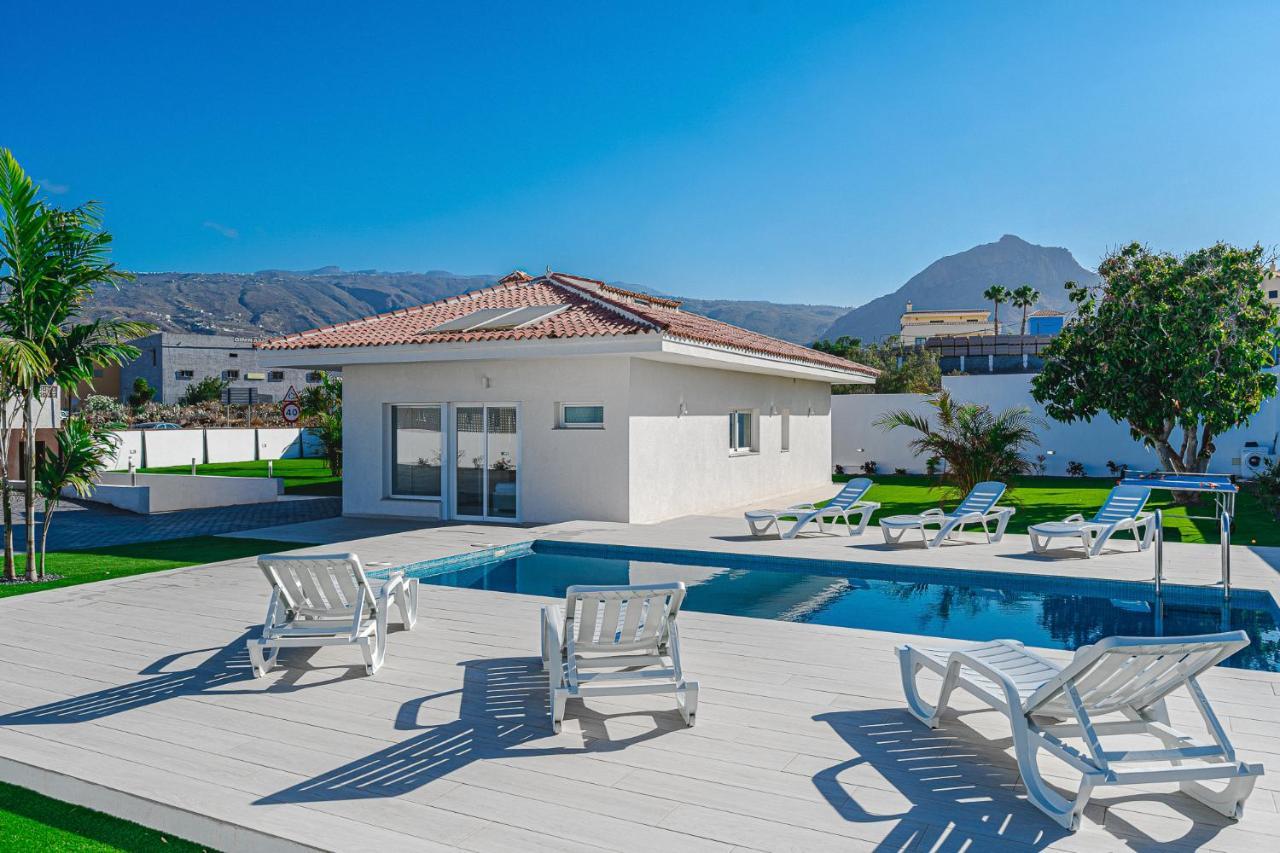 303 Villa Casa Jardin Con Piscina Y Gran Jardin Costa Adeje  Bagian luar foto
