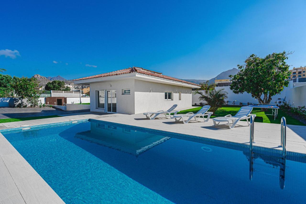 303 Villa Casa Jardin Con Piscina Y Gran Jardin Costa Adeje  Bagian luar foto